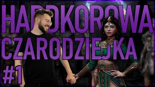 1 HARDKOROWA CZARODZIEJKA  POCZĄTEK AKT 1 HRABINA PIERWSZE RUNY BŁYSKAWICE DIABLO 2 RESURRECTED [upl. by Ennaj]