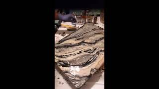 101 Granite Look acrylic pour tutorial uploaded December 31 2019 [upl. by Aita]