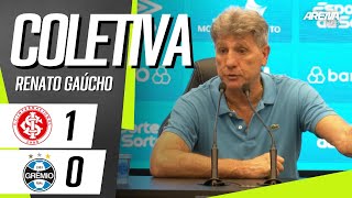 COLETIVA RENATO GAÚCHO  AO VIVO  Internacional x Grêmio  Brasileirão 2024 [upl. by Zealand]