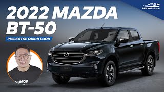 2022 Mazda BT50  The Most Stylish Pickup  Philkotse Quick Look [upl. by Aeslehc]