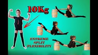 GRAND ÉCART EXTREME VEST 10KG OVERSPLITS GYMNASTICS FLEXIBILITY SPLIT STRETCHES OVER SPLITS [upl. by Llirred310]