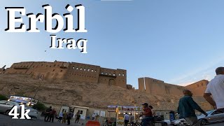 【4K】WALK ERBIL I 4k video WALKING TOUR slow tv TRAVEL CHANNEL [upl. by Ssitruc]