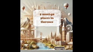 5 must go places in florence [upl. by Weksler]