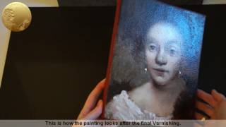 Portrait in Rembrandts Style  How to Finish a Painting with Warm Glazes [upl. by Aicinoid901]