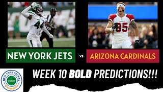 5 BOLD PREDICTIONS And Score Prediction For Jets vs Cardinals [upl. by Elok]