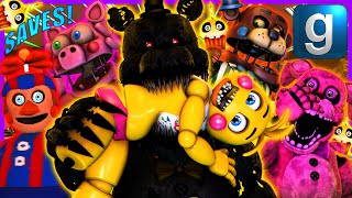 Gmod FNAF  Going On Random FNAF Saves Part 8 [upl. by Oakman425]