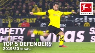 Top 5 Best Defenders 201920 so far  Hummels Tah amp More [upl. by Essilrahc]