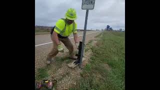 SignX post remover 2024 Modot innovation project [upl. by Chantalle575]