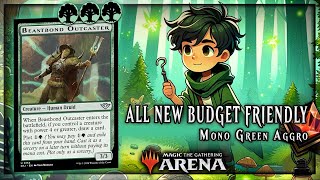 MonoGreen Aggro Guide for Outlaws of Thunder Junction Standard [upl. by Sampson]