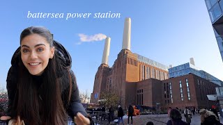 finally visiting battersea power station a chaotic friday 🎄 [upl. by Yorke]