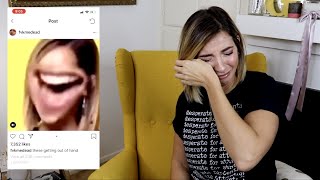 Gabbie Hanna Reacts to the Monster Meme [upl. by Megargee31]