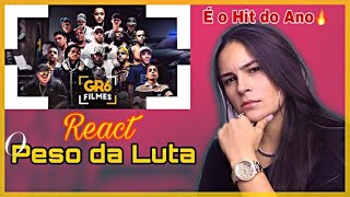 REACT  HIT DO ANO  O Peso da Luta GR6 Explode Perera DJ DJ Pedro Djay W DJ Murillo e LTnoBeat [upl. by Nivlad856]