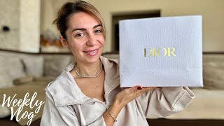 Weekly Vlog  Unboxing DIOR o reteta VIRALA si haul alimentar [upl. by Onitnelav]