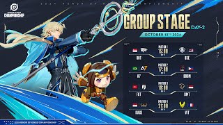 EN 2024 Honor of Kings Championship Group Stage Day 2 [upl. by Shuma]