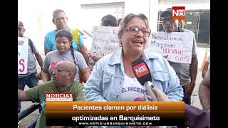 Pacientes claman por diálisis optimizadas en Barquisimeto [upl. by Abernon]