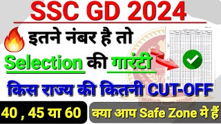 SSC GD इतने नंबर है तो Selection की गारंटी🔥 SSC GD Cut Off 2024🔥 sscgdcutoff2024 [upl. by Nowujalo]