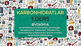 Karbonhidratlar 1Ders  Biyokimya [upl. by Imoyik]