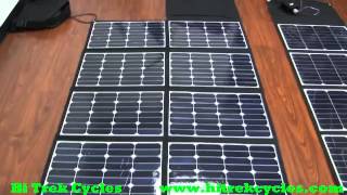 120w  300w Solar Panels to Charge Electric bikes [upl. by Recnal]