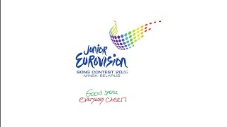 The official logo and slogan of the Junior Eurovision Song Contest 2026 in Minsk Belarus [upl. by Nevi381]