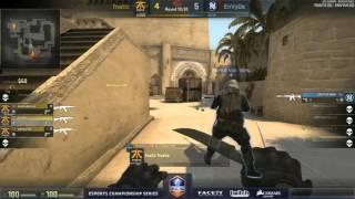 flusha knives NBK finally  fnatic vs Team EnVyUs CSGO ECS Europe [upl. by Aroon949]