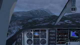 NDB approach and landing Narvik ENNK [upl. by Izabel28]