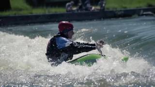 Looping in Plattling  Freestyle Kayaking 2017 [upl. by Turnbull]