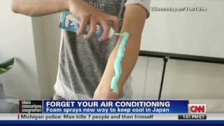 CNN Trade air conditioning for foam spray can [upl. by Gardas]