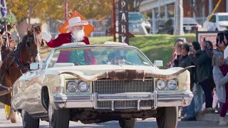 Fort Worth Stockyards kicks off holidays with a Christmas parade [upl. by Llenaej]