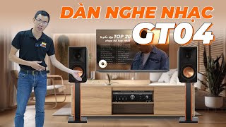 Dàn Nghe Nhạc GT04  Niềm Mơ Ước Của Nhiều Người Nghe Nhạc Có Gì Nổi Bật [upl. by Hairahs]