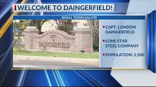 SMALL TOWN SALUTE Daingerfield is the Morris County seat [upl. by Htnamas428]