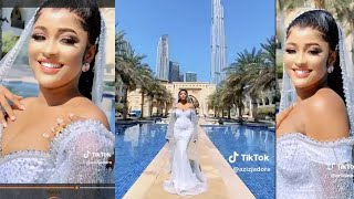 Lune de miel  Après son henné time Aicha Rassoul organise un mariage à la Dubaïote 2024 buzz [upl. by Seeto]