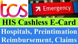 TCS Cashless Hospitalization Preintimation HIS Medibuddy ECard Cashless Hospital Claims tcs his [upl. by Edea]