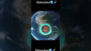 Distruction of earth trending shortsviral 🌎🌎 [upl. by Eadas]