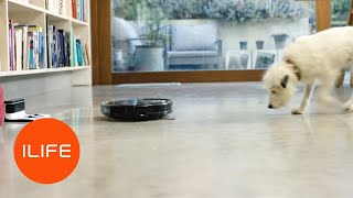 ILIFE A8 PanoView Navigation Robot Vacuum Cleaner [upl. by Anicnarf]