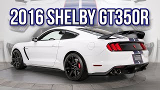 2016 Ford Mustang Shelby GT350R 52L Voodoo V8 Tremec 6speed  FOR SALE  137514 [upl. by Elaine]