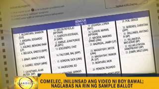 Sample ballot instructional election video released [upl. by Yadrahc]