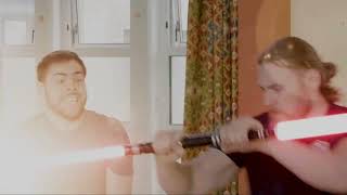 ObiWan Kenobi vs Darth Maul reenactment [upl. by Avron]