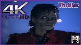 Michael Jackson  Thriller Official Video 4K Remastered [upl. by Adierf]