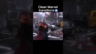 Clean marvel transitions edit transition clean marvel shorts subscribe [upl. by Melac]