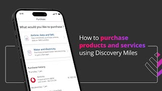 How to purchase prepaid products and services using Discovery Miles [upl. by Blackstock997]