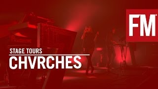 Stage Tour  Chvrches [upl. by Einnil]