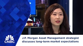 JP Morgan Asset Management strategist discusses longterm market expectations [upl. by Akimert]