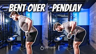 Pendlay Row vs Bent Over Barbell Row The Ultimate Comparison [upl. by Sioux]