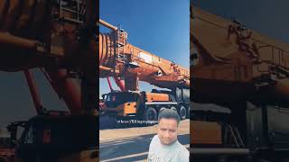 Xcmg biggest mobile crane  heavy lifting equipment viralvideo shorts [upl. by Valerian]