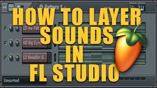 How to Layer sounds in FL Studio  Layer Logdrum amp Chuncky Bass [upl. by Ecirp]