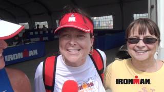 IRONMAN 703 Texas Pre Race Interview with 3 Peppy AGE GROUP Ladies [upl. by Soloman]