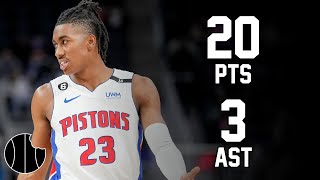 Jaden Ivey Highlights  Thunder vs Pistons  30th Oct 2023 [upl. by Ahtabat355]