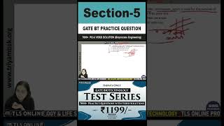 GATE Biotechnology GATE BT PQs  Section 5  Topic Instrumentation and Process Control [upl. by Ecnedac746]