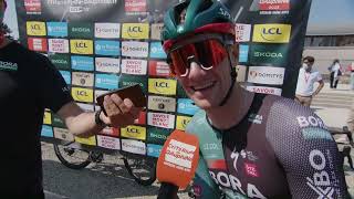 Sam Bennett  Interview at the start  Stage 3  Critérium du Dauphiné 2023 [upl. by Ade]