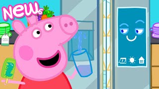 Peppa Pig Tales 🤖 AMAZING Futuristic Talking Fridge 🥛 BRAND NEW Peppa Pig Episodes [upl. by Ettelrac]